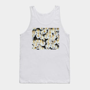 Glitched Daisies Tank Top